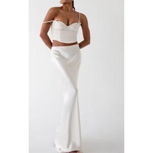 NEW Anthropologie Dainty Coquette Clean Girl Vintage Chic Quiet Luxury Top